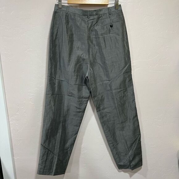 Joseph Abboud Collection size 12 linen dress pants - Picture 2 of 11